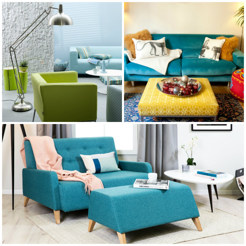 salón turquesa pop