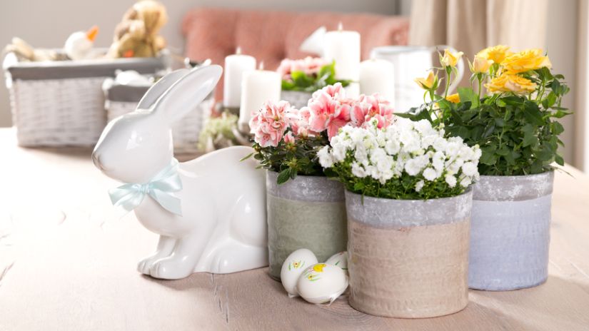 Oeufs de Pâques déco