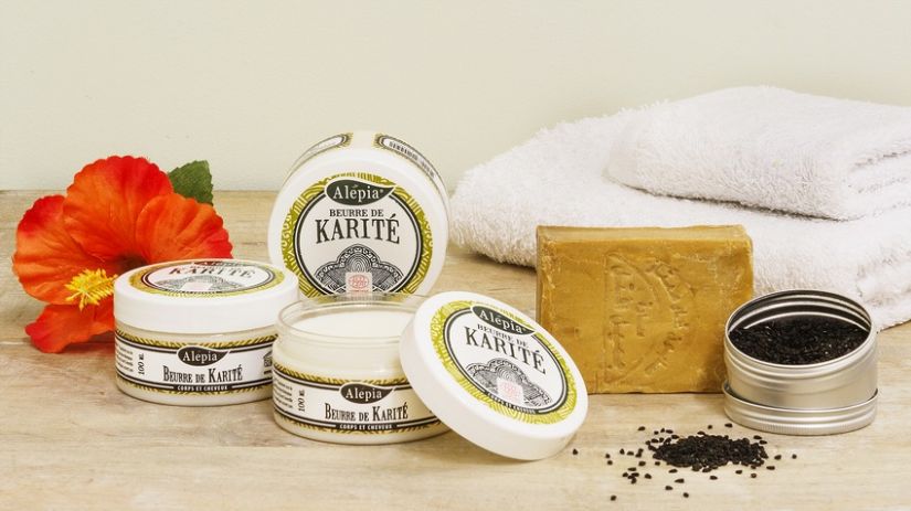 Savon d'Alep en cube de la ville d'Alep