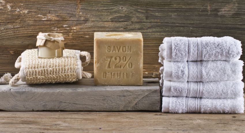 Savon d'Alep pour le corps et le linge