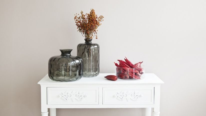 Coupelle en verre de forme cylindrique