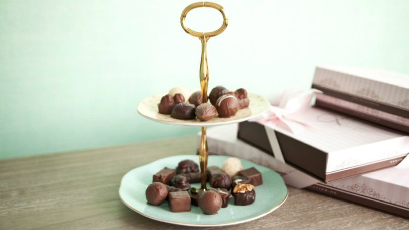 Présentoir à pralines