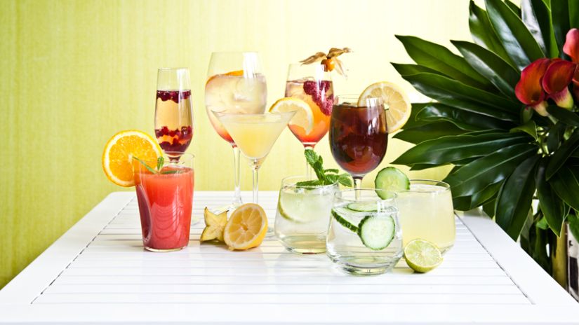 Verre à martini à pied