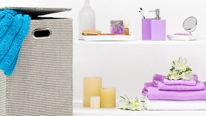étagère de douche, étagère pour douche, produits de beauté