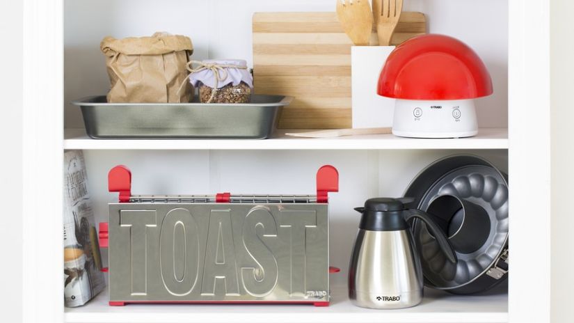Grille-pain inox de style vintage