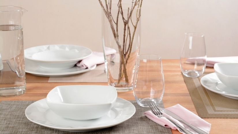 Sets de table gris anthracite
