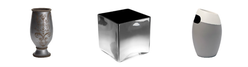 Vases gris westwing