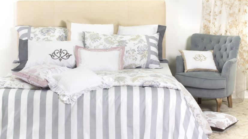 Drap plat blanc en lin
