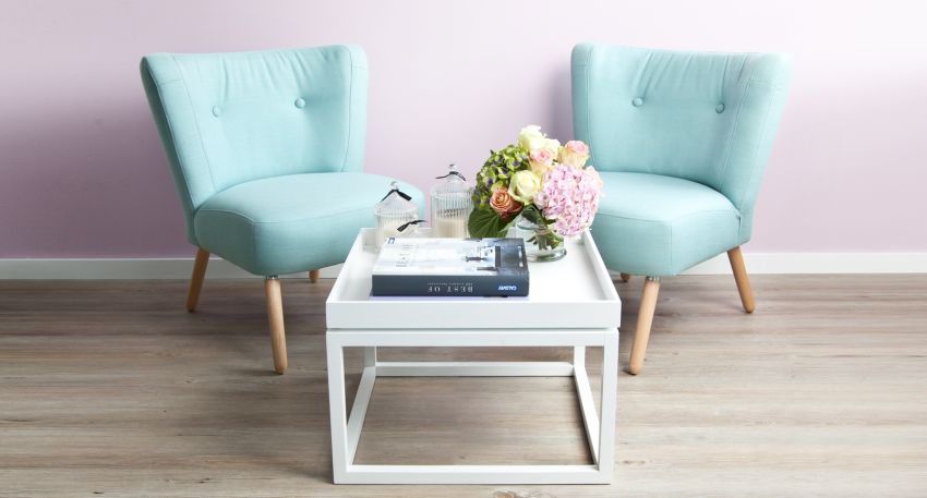 Fauteuil turquoise