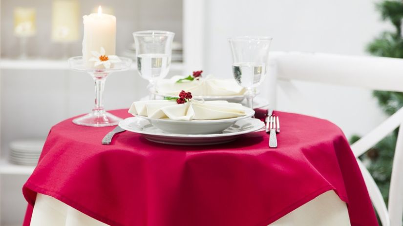 Nappe de table ronde