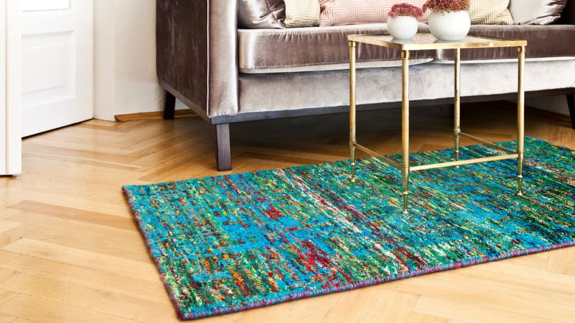 tapis turquoise,tapis de salon turquoise, tapis vert turquoise, tapis bleu turquoise