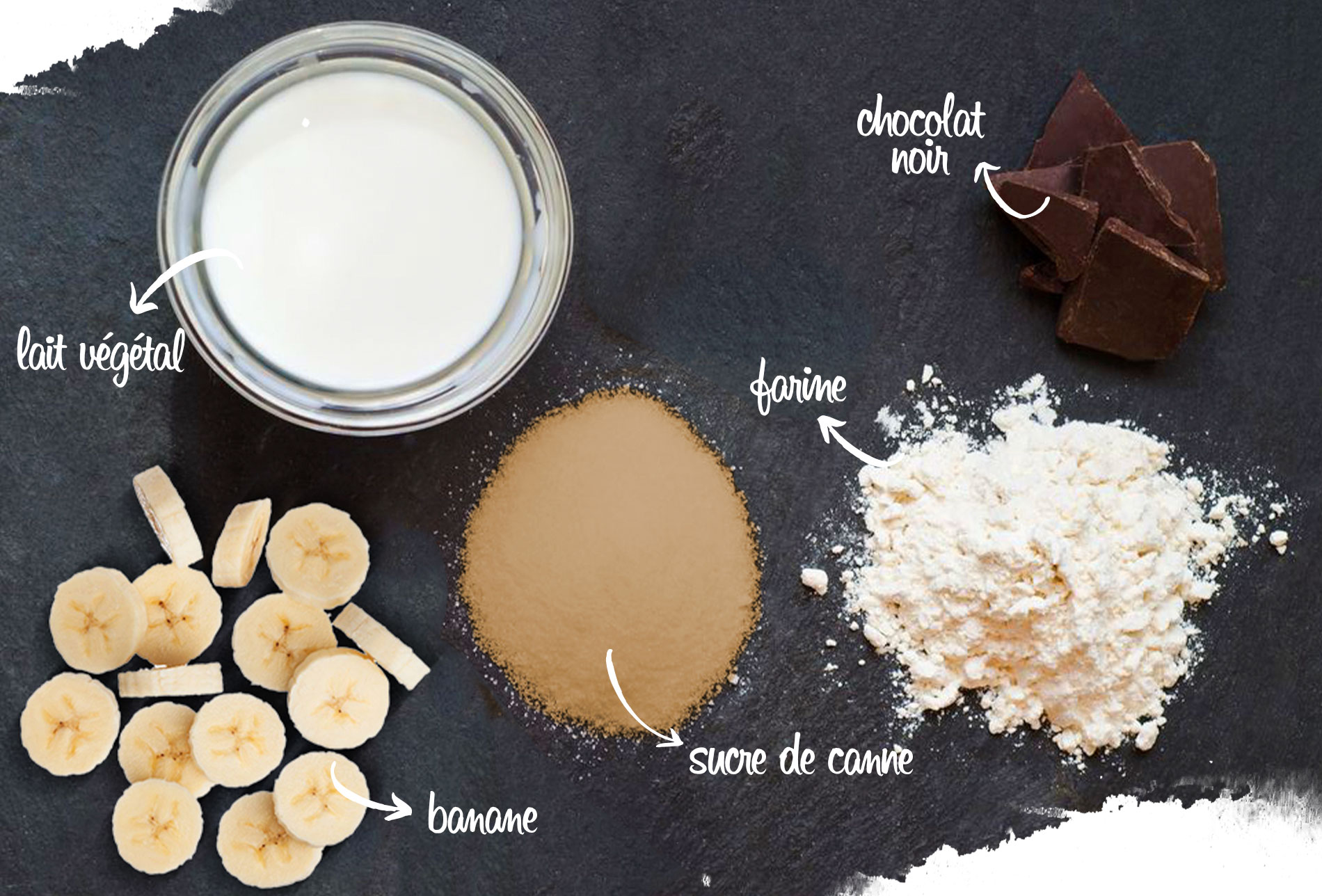 recette vegan, ingrédients, muffins vegan et sans gluten au chocolat de marie