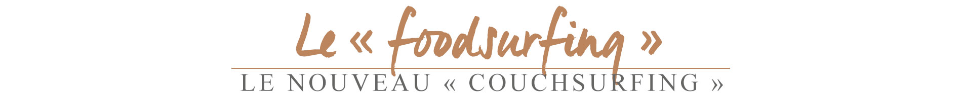 foodsurfing, tendance foodsurfing