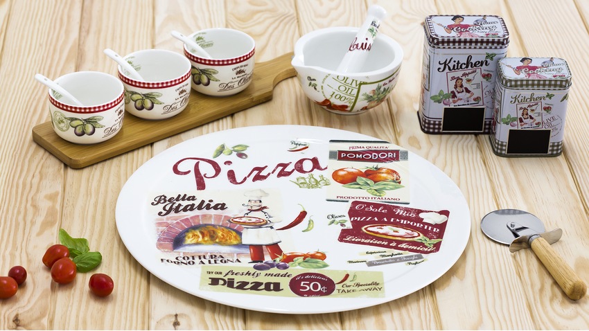 Grande assiette pour pizza
