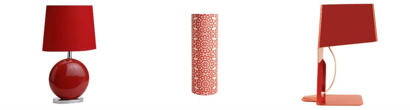 Lampes rouges en vente sur Westwing