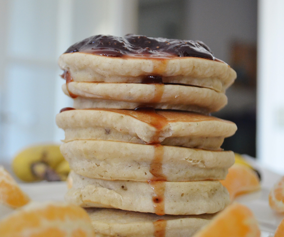 Pancakes vegan sans gluten