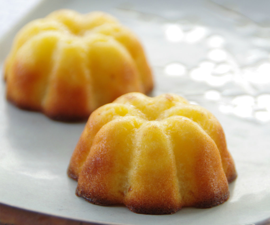 Moelleux ananas coeur citron