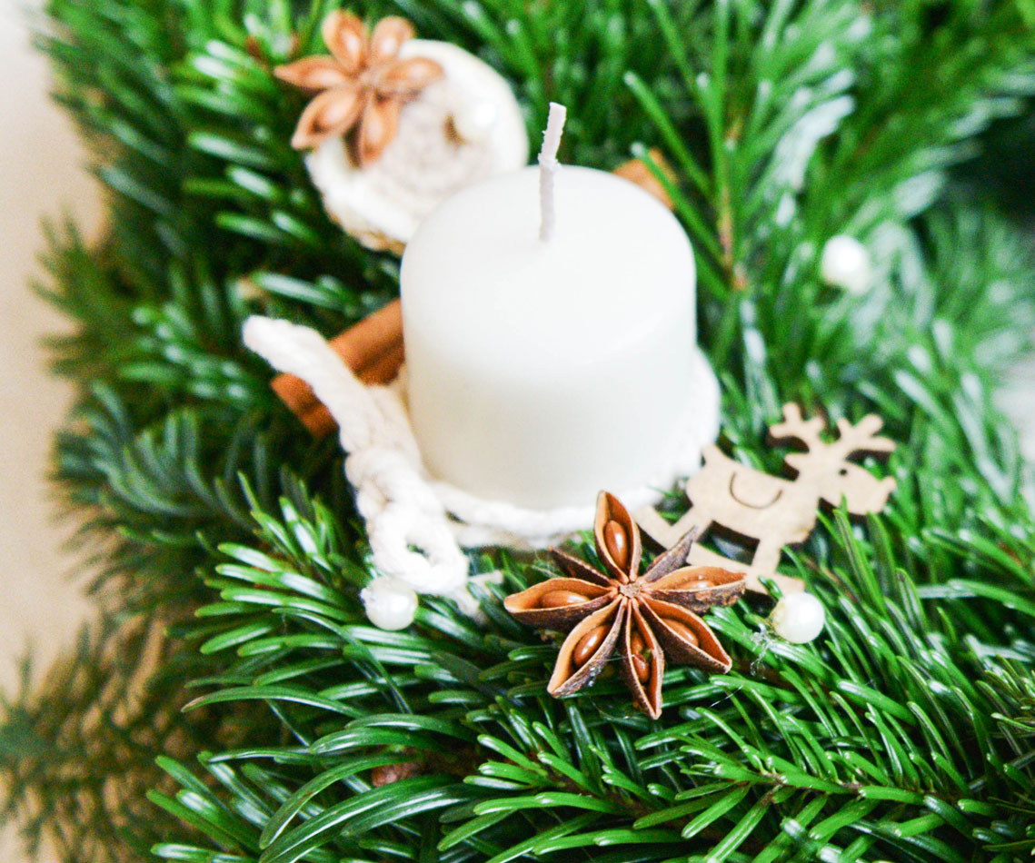 westwing - DIY Couronne de l'Avent westwing - DIY Couronne de l'Avent