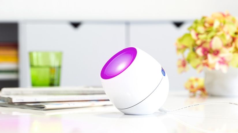 Petite lampe rose design
