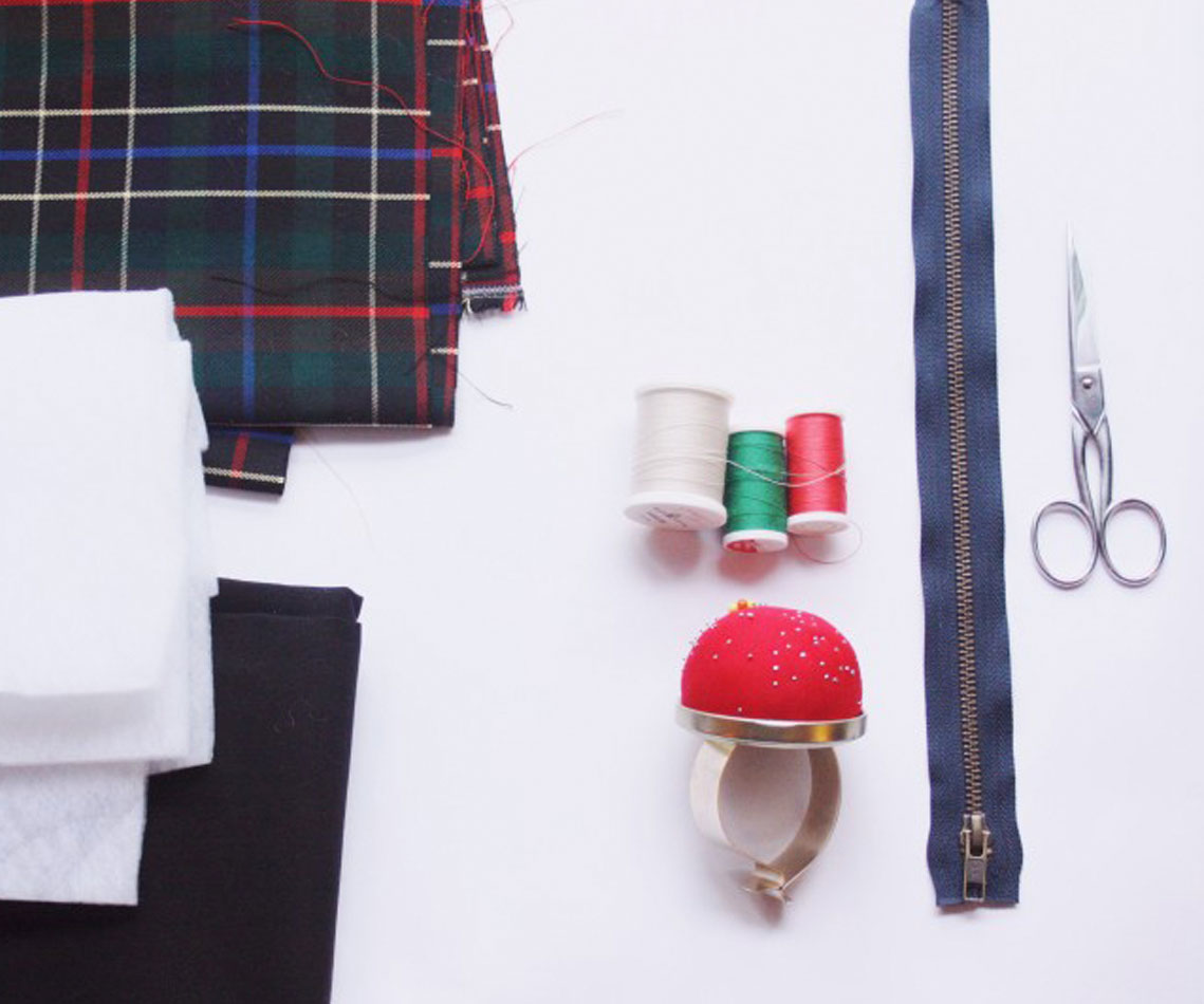 DIY Pochette molletonnée DIY Pochette molletonnée