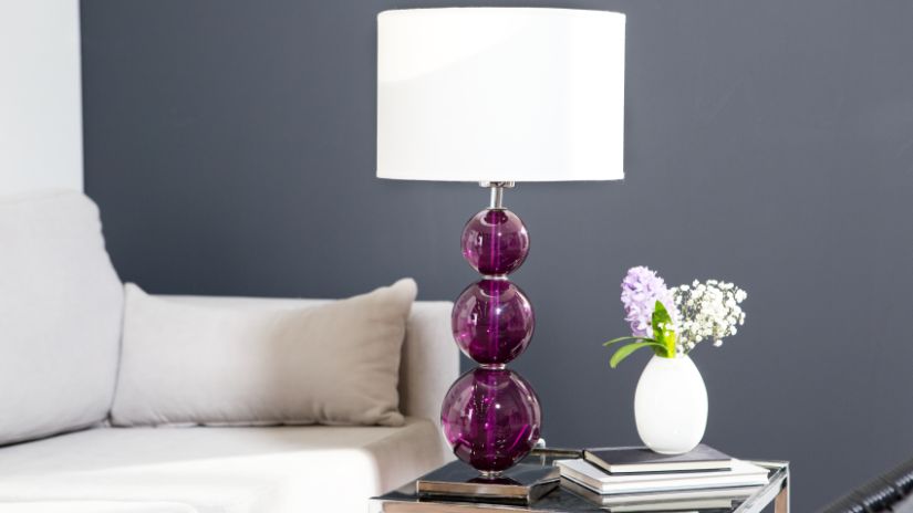 Lampe violette originale