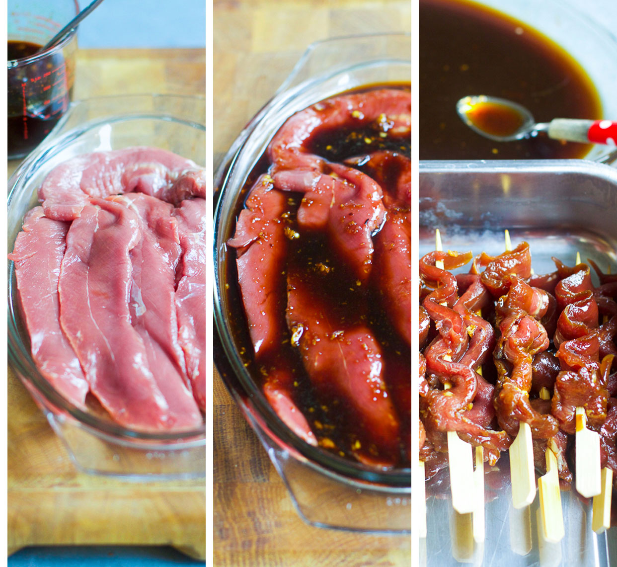 Etapes de la recette