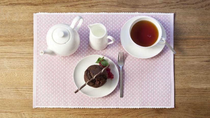 Tasse à thé blanche