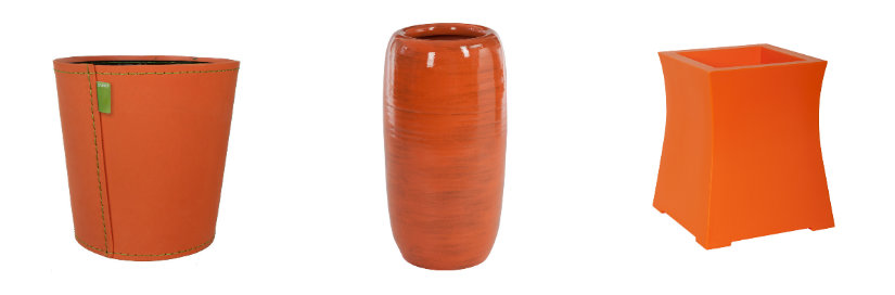 Collection de cache-pots de jardin