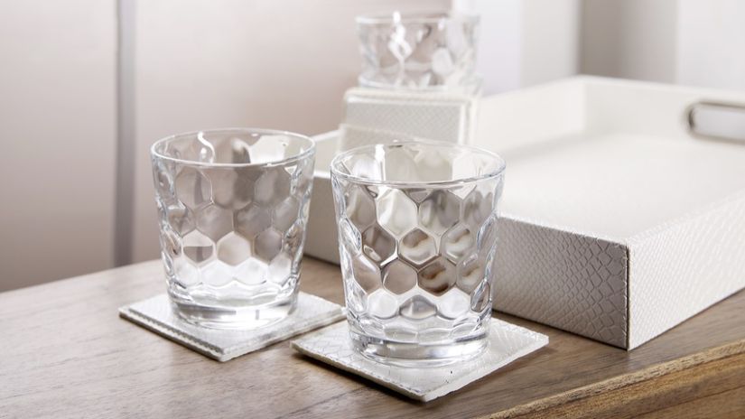 Gobelet en verre design