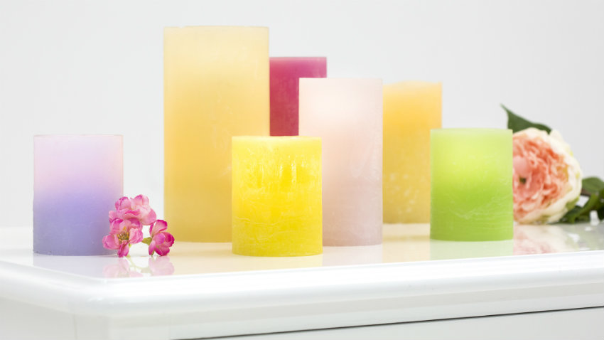 Candele senza fiamma