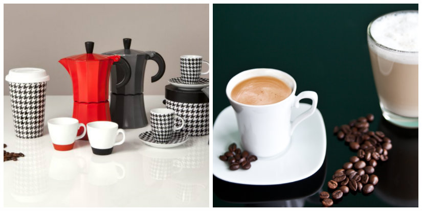 tazze tazzine tazza caffè tè caffettiera