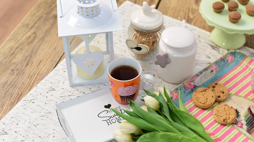 formine per biscotti vassoio tazza fiori