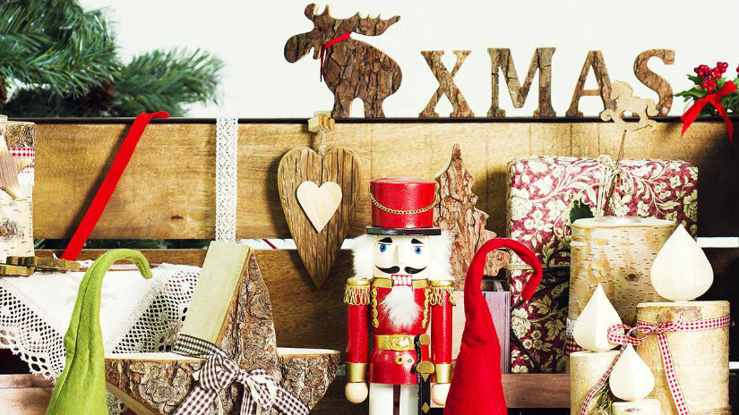 calza della befana decorazioni natalizie renne