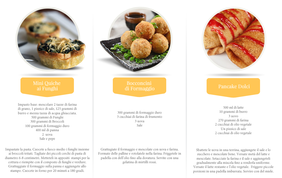 menu open house
