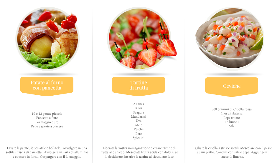 menu due open house