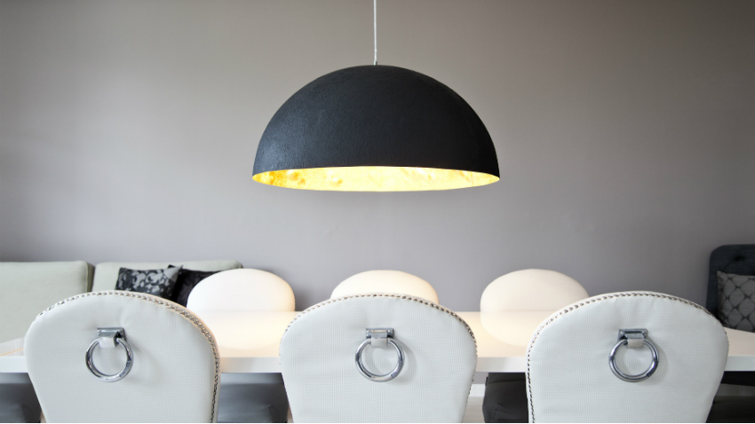 lampadario moderno per la cucina