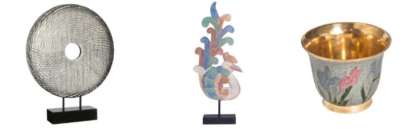 soprammobili etnici vaso statuette
