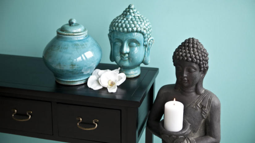 statue in legno buddha