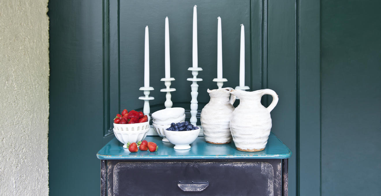 candelabro bianco