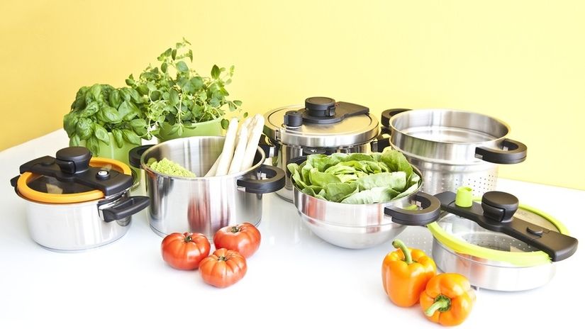 sottopentola in sughero cucina verdure pentole