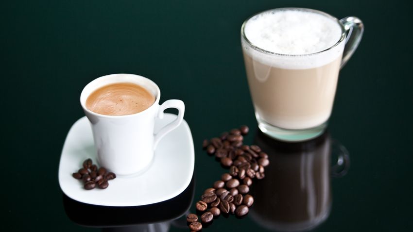 tazza in vetro caffè