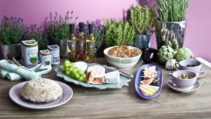 cucine provenzali lavanda cibo piatti aceto