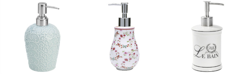 dispenser sapone in porcellana