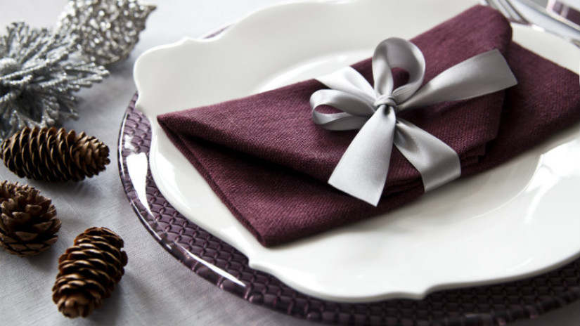 sacchetti in organza per la tavola