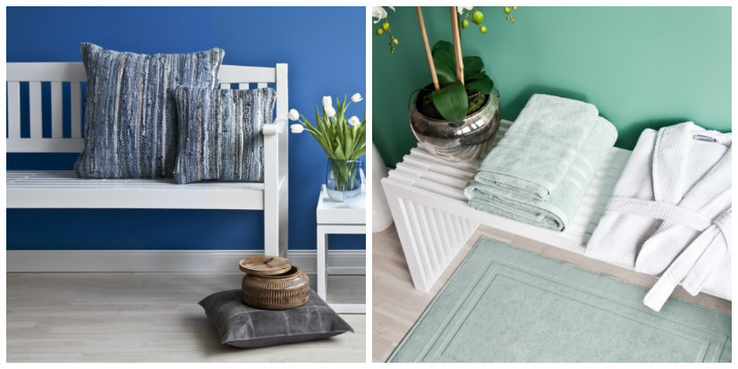 panche in legno per interni da bagno
