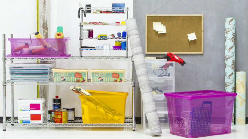 DALANI Scatole plastica trasparente: ordine in casa