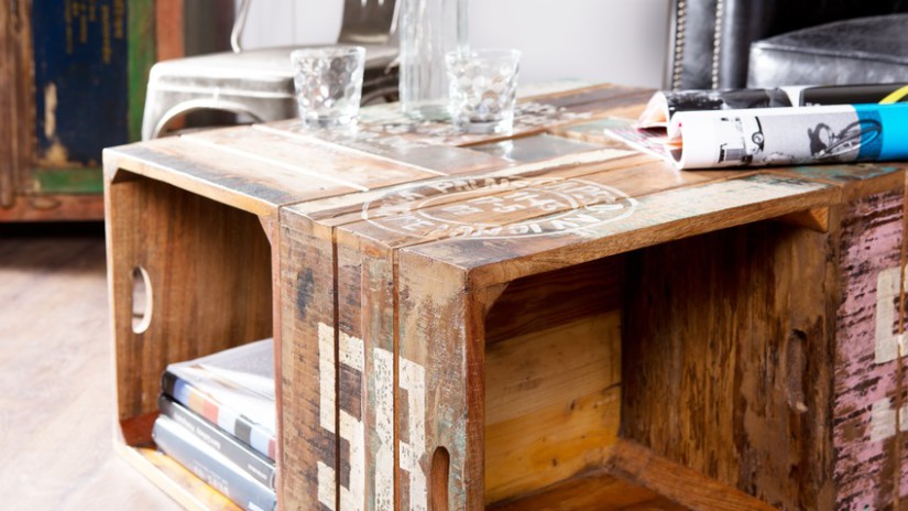 Come realizzare mobili con pallet: riciclo creativo dalani e ora ... Riciclo creativo arredamento