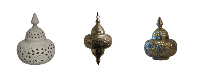 oosterse lampen en kussens