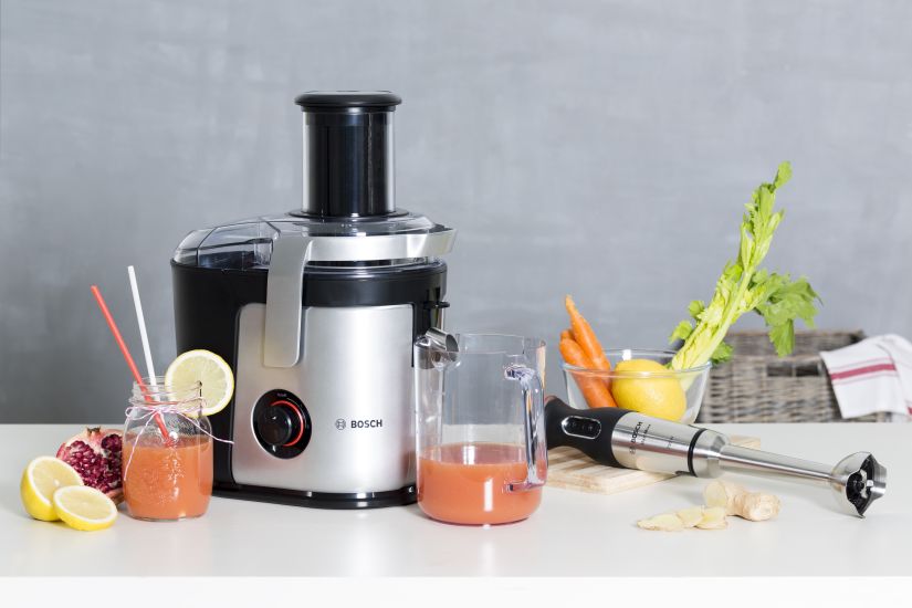 wit modern aanrechtblad met blender