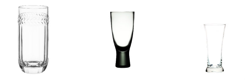 Szklanki do piwa typu lager
